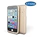 iPhone 6S Battery Case, iPhone 6 Battery Case, iBeek® 3200mAh Portable External Battery Backup Charger Case Pack Power Bank for iPhone 6s /6 4.7 inch (Gold)