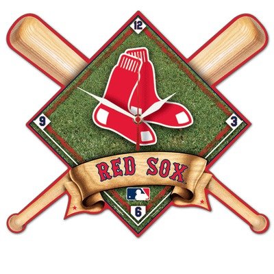 MLB Boston Red Sox High Definition Clock