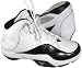 NIKE Jordan Melo M4 Mens White/Black Athletic Shoes