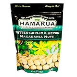 Hamakua Butter Garlic Macadamia Nuts, 10oz.