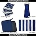 DII Solid Napkin Set Collection, 20x20, Anchor Blue, 6 Piece