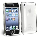 Apple iPhone 3GS 16GB / 32GB Crystal Clear Transparent Snap-On Cover Hard C ....