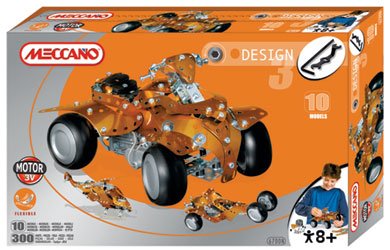 Childrens Toyshop  Toys : Meccano Design - 3 New Generation