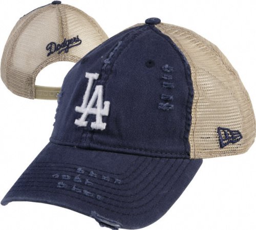 Los Angeles Dodgers Heavy Wash Trucker Hat