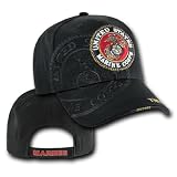 Shadow Military Baseball Cap - MARINE CORP Emblem