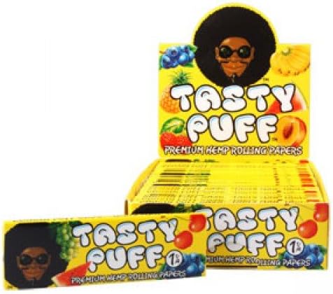 Tasty Puff Premium Hemp Cigarette Rolling Papers
