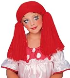 Girls Rag Doll Wig - Child Std.