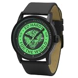 Ed Hardy Men's PK-GN Punked Green Watch