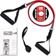 GoFit Ultimate 4-Foot Light Resistance Ultimate Power Tube with Core Performance DVD (Red / 5-Pound)