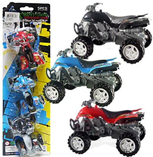3 Piece ATV Sets Four Wheel Motorbike Toy Set Four Wheel Dirtbike, Toy:14