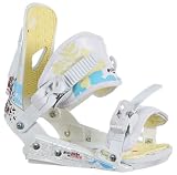 Rossignol Amber Hc Snowboard Bindings White/Beige