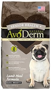 AvoDerm Small Breed Senior Health Lamb Meal Grain Free Dry Dog Food, 4 lb AvoDerm Small Breed Senior Health Lamb Meal Grain Free Dry Dog Food, 4 lb
