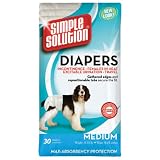 Simple Solution Disposable Diapers, Medium, 30-Count Image