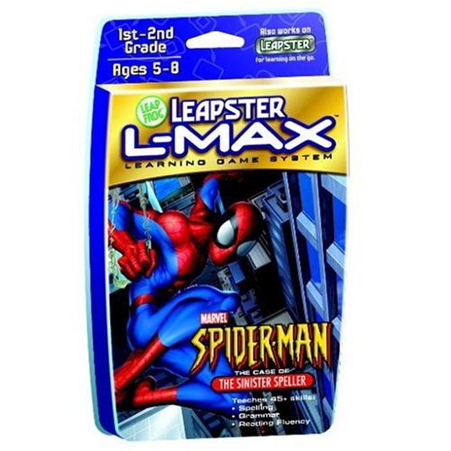 51aD v8dzyL LeapFrog Leapster L Max    Educational Game: Spider Man The Case of the Sinister Speller