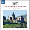 Ferdinand Ries : Sonates et sonatines pour piano, volume 2