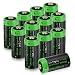 Enegitech CR123A 3V Lithium Battery, 123 Lithium Batteries 3 Volt 1600mAh for Smart Smoke Detector, Fire Alarm, Flood & Freeze Sensor, Carbon Monoxide Detector Non-Rechargeable 12 Pack