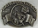 National Guard Pewter Buckle