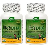 Martek Life's DHA 100mg All-Vegetarian DHA Supplement - 90 Softgels (2 Pack)
