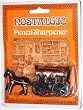 Nostalgic Pencil Sharpener, Die-Cast Covered Wagon with Horse (1 Each)