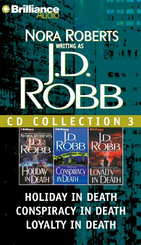 j d robb cd collection 3 holiday in death conspiracy in death loyalty in death in death series