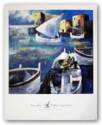 Pescador by Didier Lourenco 10"x10" Art Print Poster