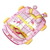 Bright Starts Tummy Cruiser Prop & Play Mat - Pink