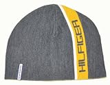 Tommy Hilfiger Men Logo Reversible Hat (One size, Navy/yellow)