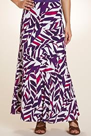 Per Una Linen Blend Palm Print Skirt