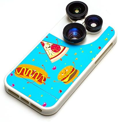 iZZi 10-1062 IGSW5FD Slim 4-in-1 Lens Case for iPhone 5/5S (Fast Food)