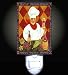 Chef with Wine and Grapes Decorative Night Light