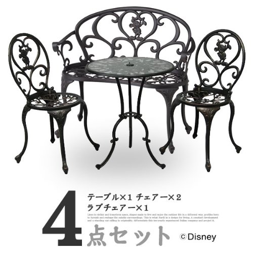 ファンタジア テーブル＆チェアー 4点セット 