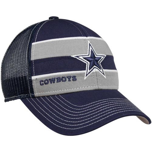 Reebok Dallas Cowboys Ladies Navy Blue-Gray Sideline Players Adjustable Hat