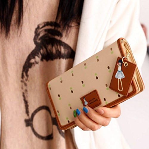 Fashion New Brand Long Women Wallets Leather Purse Desigual Bags Woman Clutch Purses Colete De Pele Kip Wallet Lambskin Bag