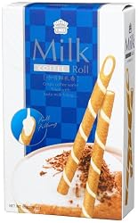 I Mei Wafer Rolls, Coffee, 3.35-Ounce Boxes (Pack of 24)