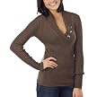 Mossimo Supply Co. Juniors Shawl Collar Sweater - Brown