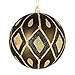 Vickerman 529300-4.75" Gunmetal Matte Glitter Diamond Ball Christmas Tree Ornament (4 pack) (N188184D)