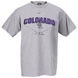 Nike Colorado Rockies Ash Youth Graphic T-shirt