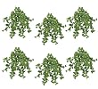 SIX 15" Mini English Ivy Artificial Hanging Bushes