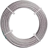 TRUSCO ステンレスワイヤロープ ナイロン被覆 Φ2.0(2.5)X20m CWC2S20