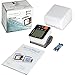 AccuMed ABP801 Portable Wrist Blood Pressure Monitor with One-Touch Intelligent Automatic Measurement (Black) - 4-in-1 Functionality for Systolic / Diastolic BP, Heart Rate (BPM), Hypertension Guide (WHO Classification Indicator), & Arrhythmia Alerts - Includes Voiced Audio / Silent Mode, High-Contrast LCD Display, Built-in Storage Memory, Clamshell Carrying Case, USA Warranty, and More *FDA Approved with Clinically Proven, Professional Accuracy for Home Medical Use