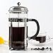 Secura 1 Liter Glass French Press Coffee Maker, 34-Ounce, BONUS Stainless Steel Screen