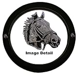 51aDWclhNTL. SL160  White Champion Horse Gem Crystal Studded Rhinestone Bling Car Truck SUV Steering Wheel Cover