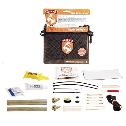 Gear Aid Tent Repair Kit - Pole Splint, Odor, Patch, Sewing, etc Set Camping set for Tenting On sale now:Gear Aid Tent Repair Kit - Pole Splint, Odor, Patch, Sewing, etc Set Camping set for Tenting