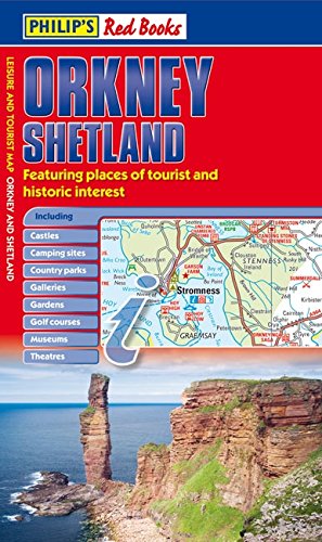orkney  shetland philips red books scotland