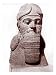 Assyria, from the Temple of Nabu, the Head of the God of Writing, Nimroud Giclee Post...