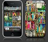 Apple iPhone 3G Premium Vinyl Skin - Bookshelf (GelaSkins Brand) Made in Canada