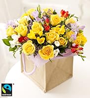 Fairtrade Rose & Freesia Gift Bag