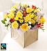 Fairtrade Rose Freesia Gift Bag with 50 more roses free