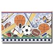 Let's Play Ball Prepasted Wall Border