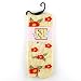 Women's Camellia Tabi Fashion Midcalf Socks with 7 inch cuff, White